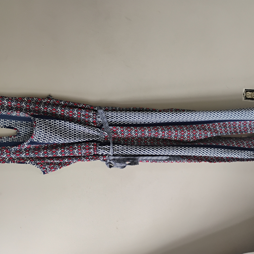 Geometric Patterned Jumpsuit